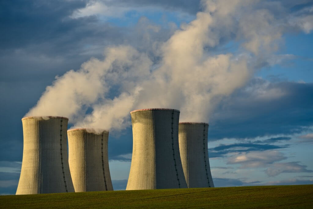 Nuclear energy poweplant.